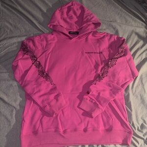 Chrome Heart Purple Web Hoodie - Size L